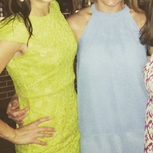 🔥🔥Yellow Sequined Body Fitting Dress